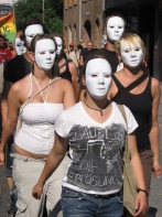 Tysk gadeteater i K&oslash;benhavn august 2006